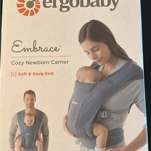 Ergobaby embrace carrier (like NEW)